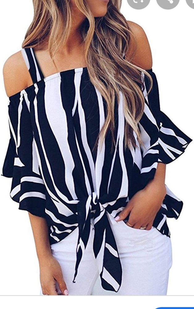 Zebra striped shirt